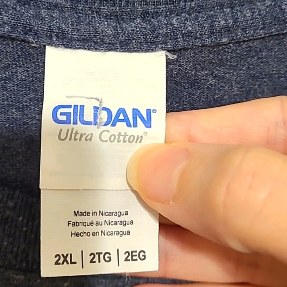 Gildan Men's 2XL World's Best Dad T-shirt - Picture 3 of 6